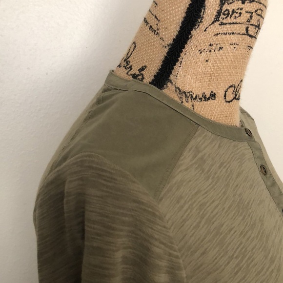 Lauren Ralph Lauren 3/4 Sleeve Pocket Shirt - Picture 4 of 11